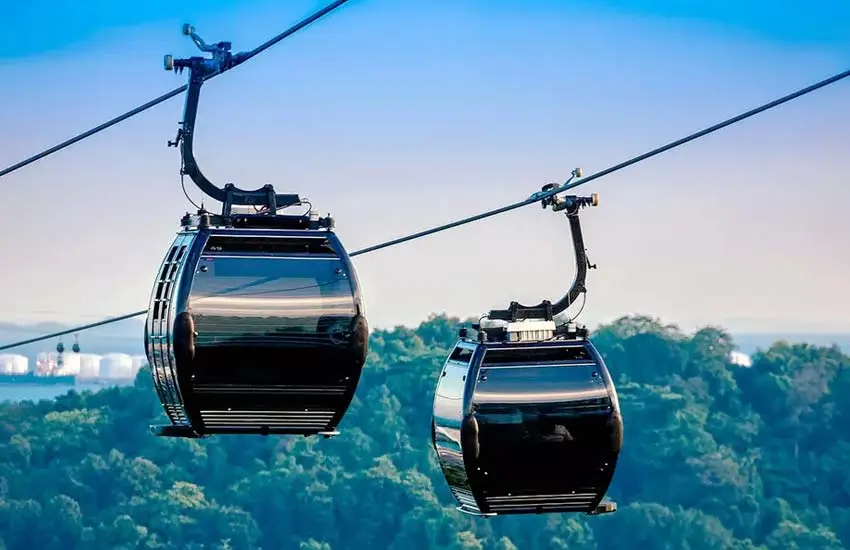 Cable Car Sky Dining Singapore