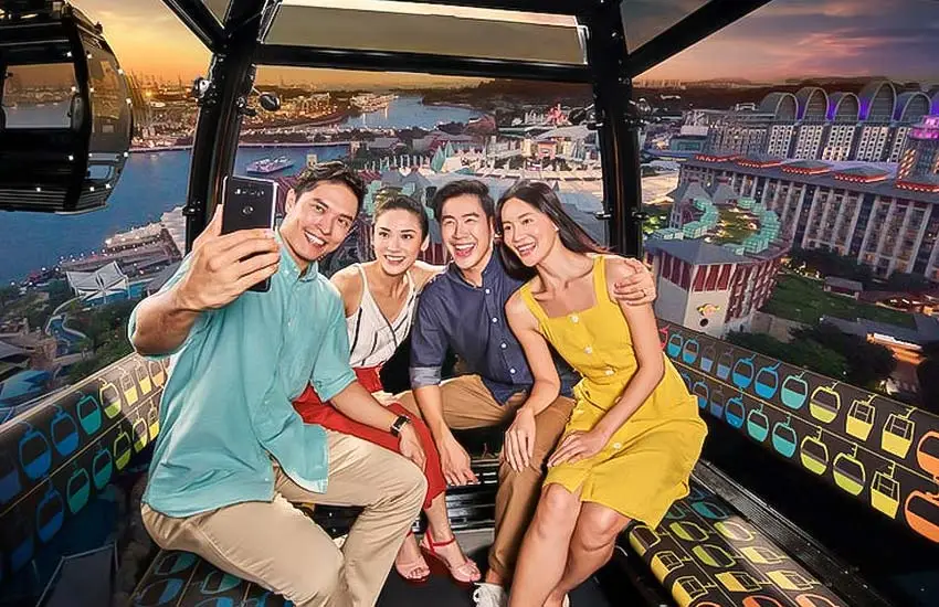 Cable Car Sky Dining Singapore